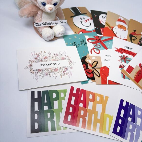 Free Personalized Cards with Handbag Purchase: Christmas Birthday & Thank You! - Picture 3 of 3